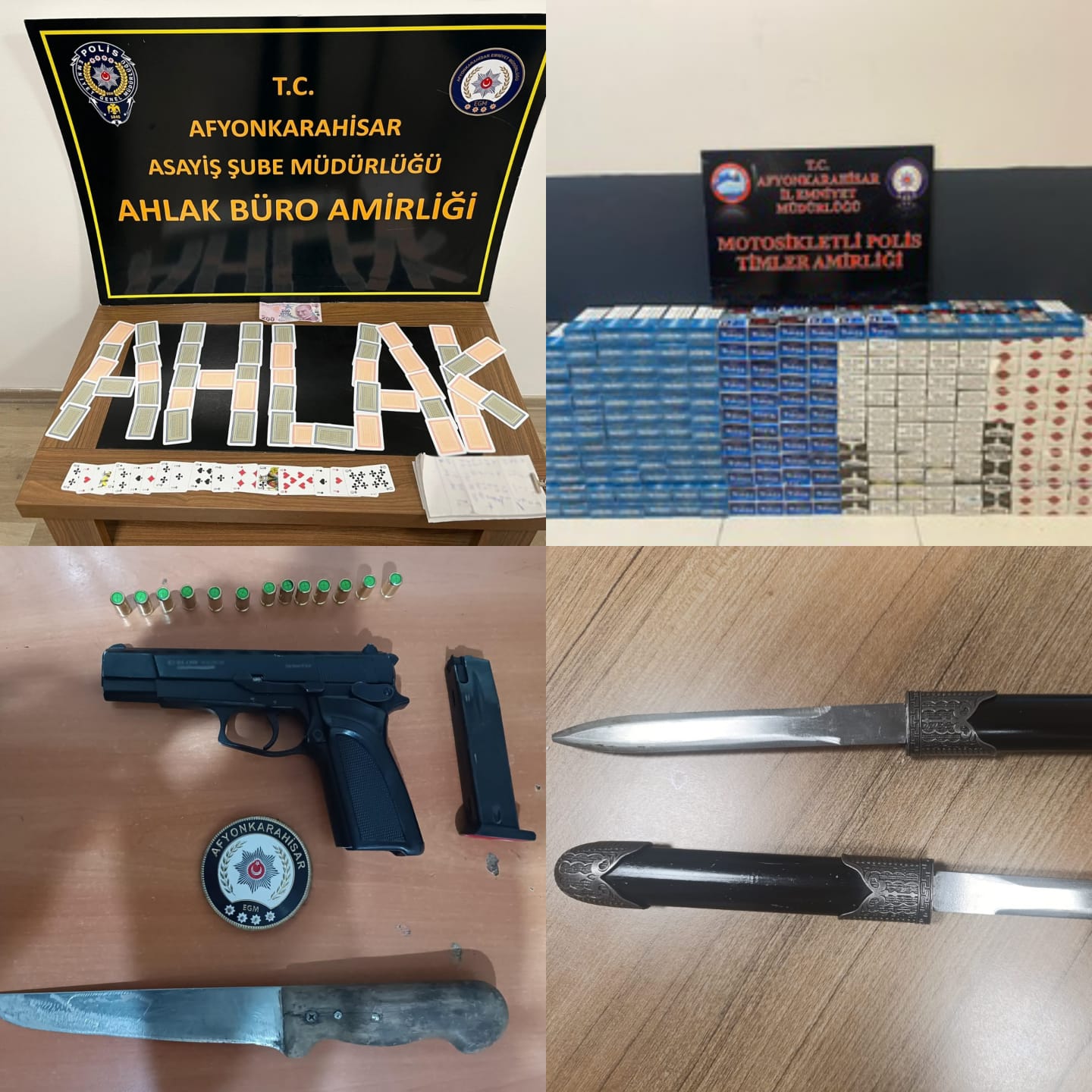 Afyonkarahisar'da Emniyetten Suç ve Suçlulara Geçit Yok: 1 Haftada 21 Aranan Şahıs Yakalandı